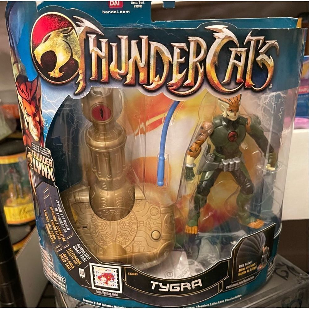 Thundercats Tygra  Thunder Lynx (2011) Bandai  4" Action Figure New on Card